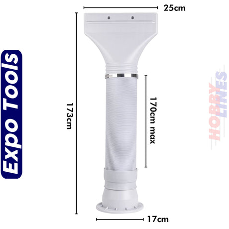 Extension Hose Set AB502 for AB500 Portable Spray Booth Paint Extraction EXPO