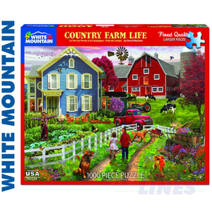 Country Farm Life 1000 Piece Jigsaw Puzzle 1744pz