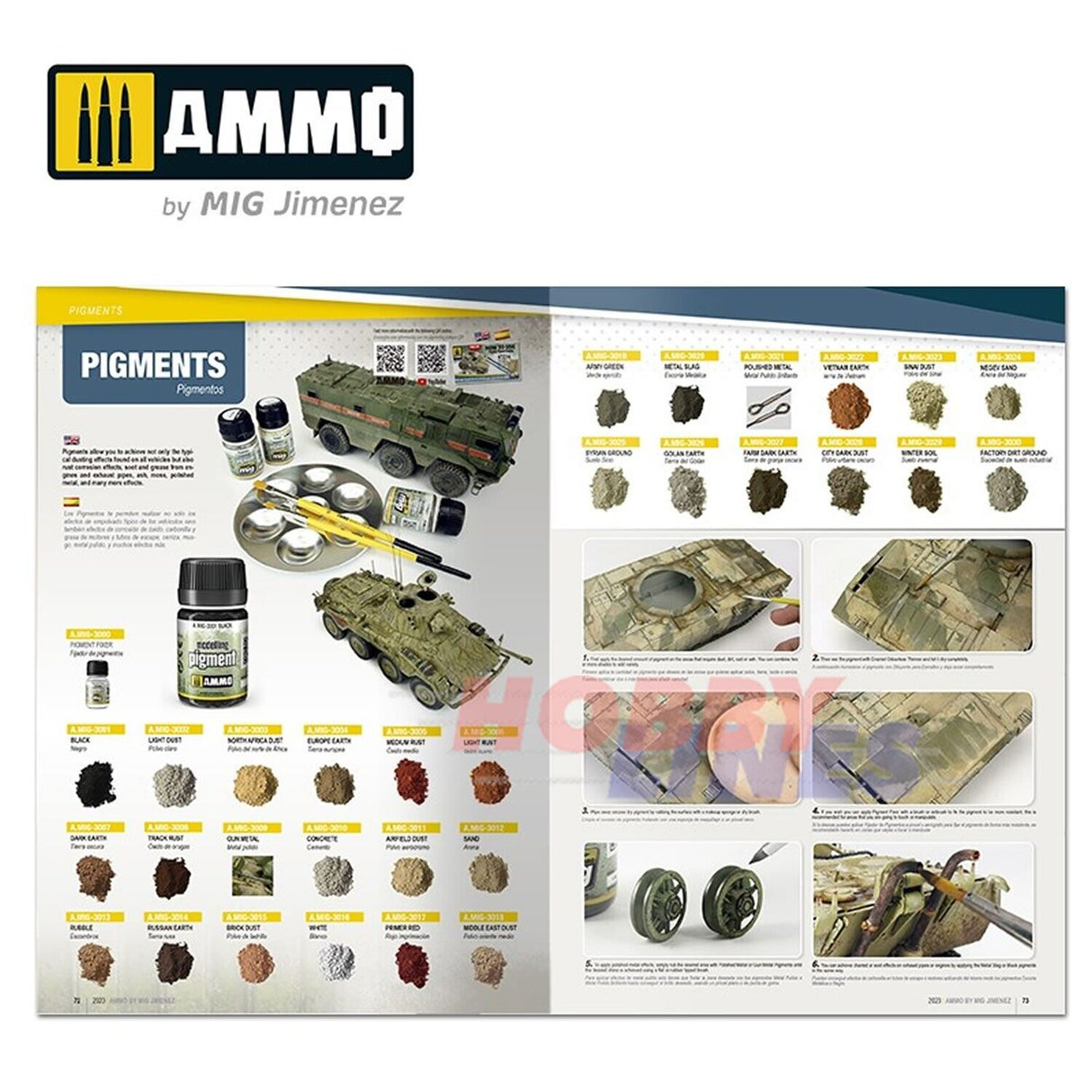 2023 CATALOGUE Full Colour 166 pages English/Spanish AMMO Mig Jemenez Mig8300