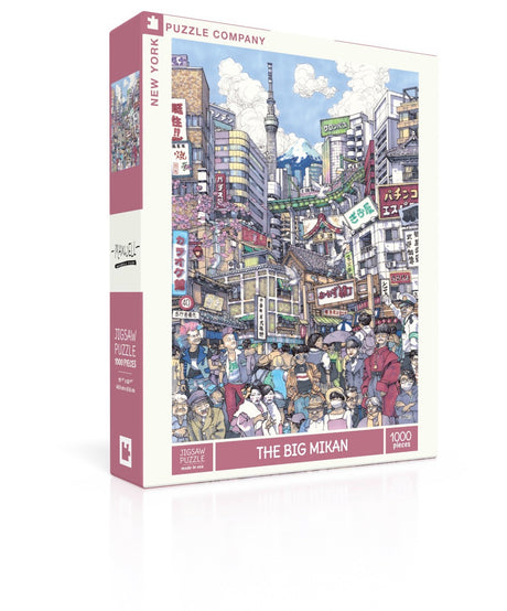 THE BIG MIKAN New York Puzzle Company 1000pc Jigsaw 