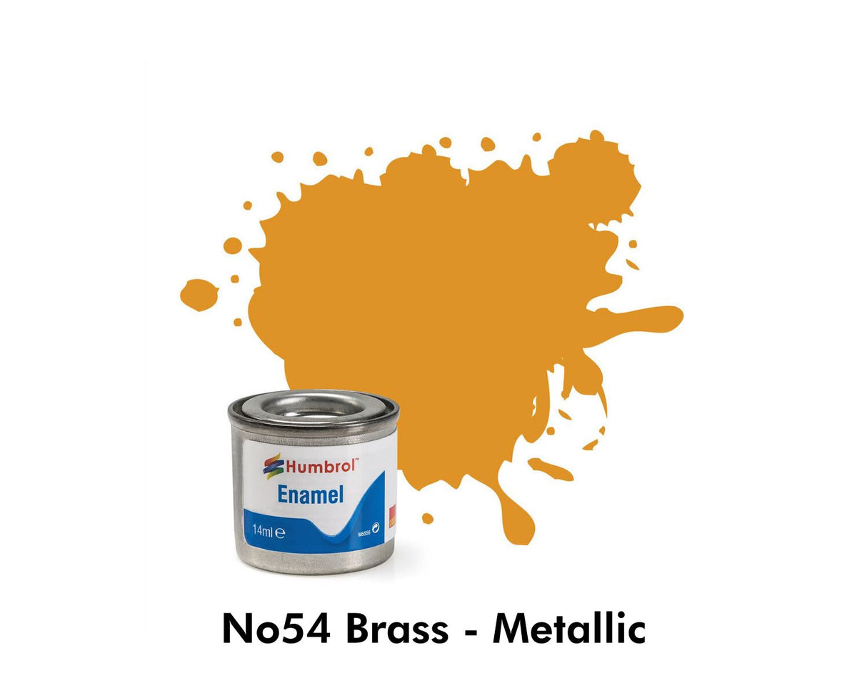Enamel Tinlets No 54 Brass Metallic