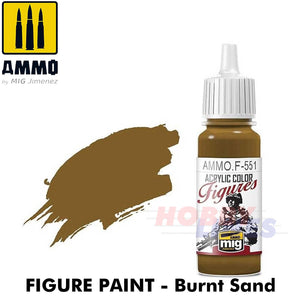 Ammo ACRYLIC COLOUR for FIGURES 17ml jar agitator ball Full Range Mig Jimenez