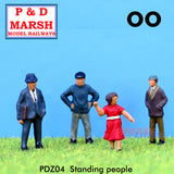 Standing People x 4 - Set 2 | P&D Marsh | Z04