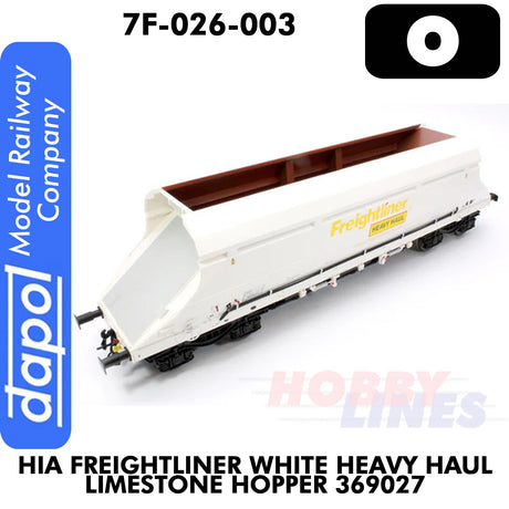 HIA Freightliner White Heavy Haul Limestone Hopper 369027 | Dapol | 7F-026-003