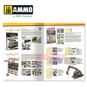 AMMO RAIL CENTRE Catalogue 2023 112pages Full Colour Modelling Book Mig R-8305