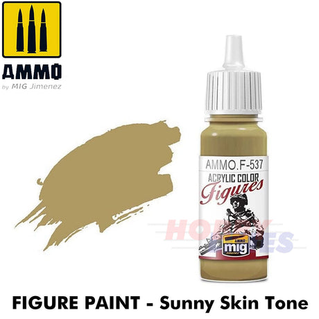 Ammo ACRYLIC COLOUR for FIGURES 17ml jar agitator ball Full Range Mig Jimenez