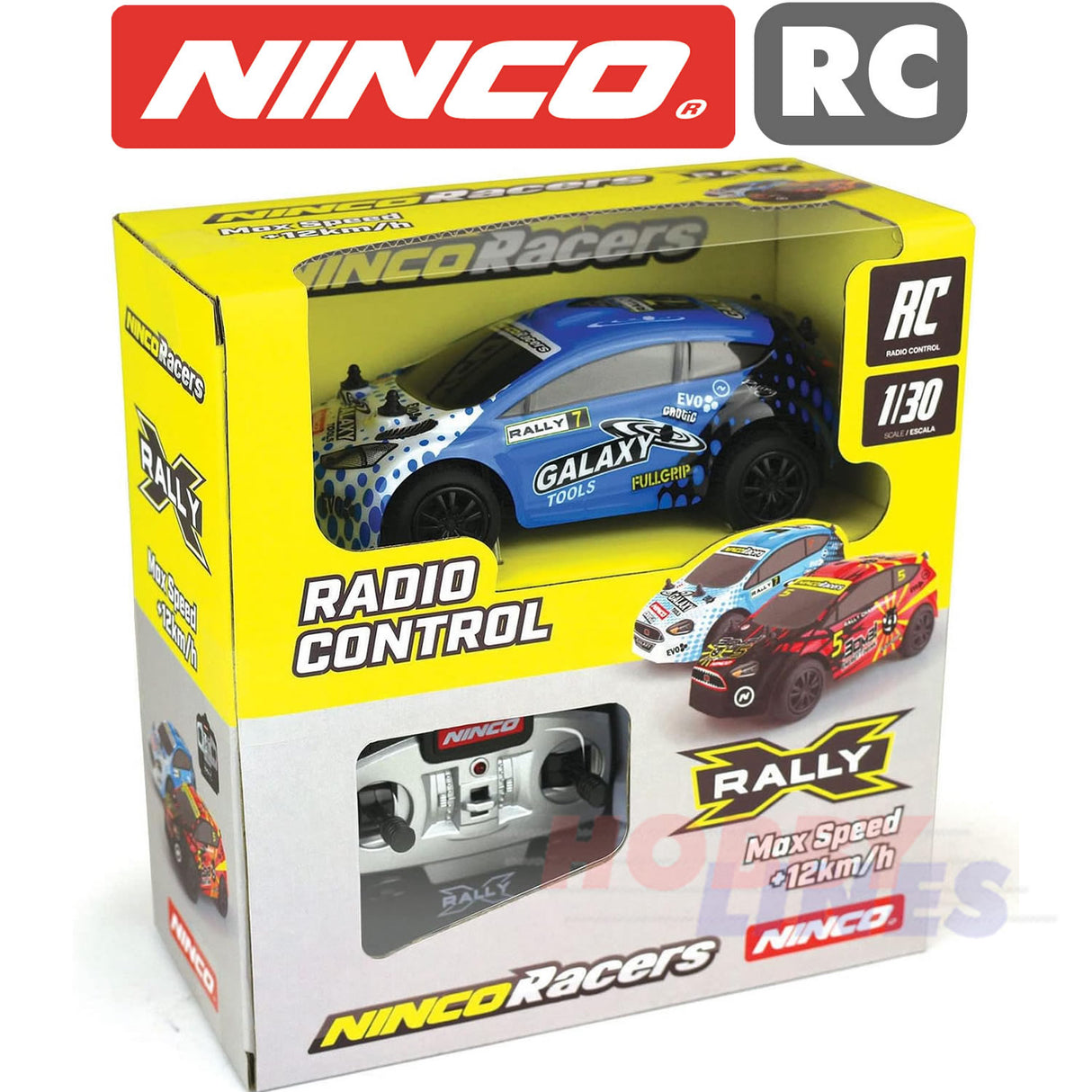 NINCO X RALLY GALAXY2WD Radio Control Racer Car AA battery power R2R Ready to Run