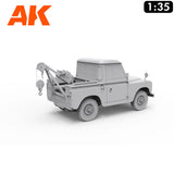 Land Rover 88 - Series IIA Crane - Tow Truck - Model Kit | AK interactive | AK35014
