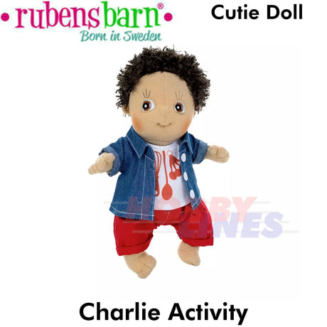 Charlie Activity Cutie Doll | Rubens Barn |  30-1525-00
