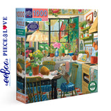 eeBoo SPRINGTIME KITCHEN 1000 pc Square Jigsaw Puzzle Super Deluxe PZT116