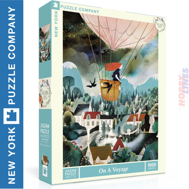 ON A VOYAGE New York Puzzle Company 1000pc random cut Jigsaw 