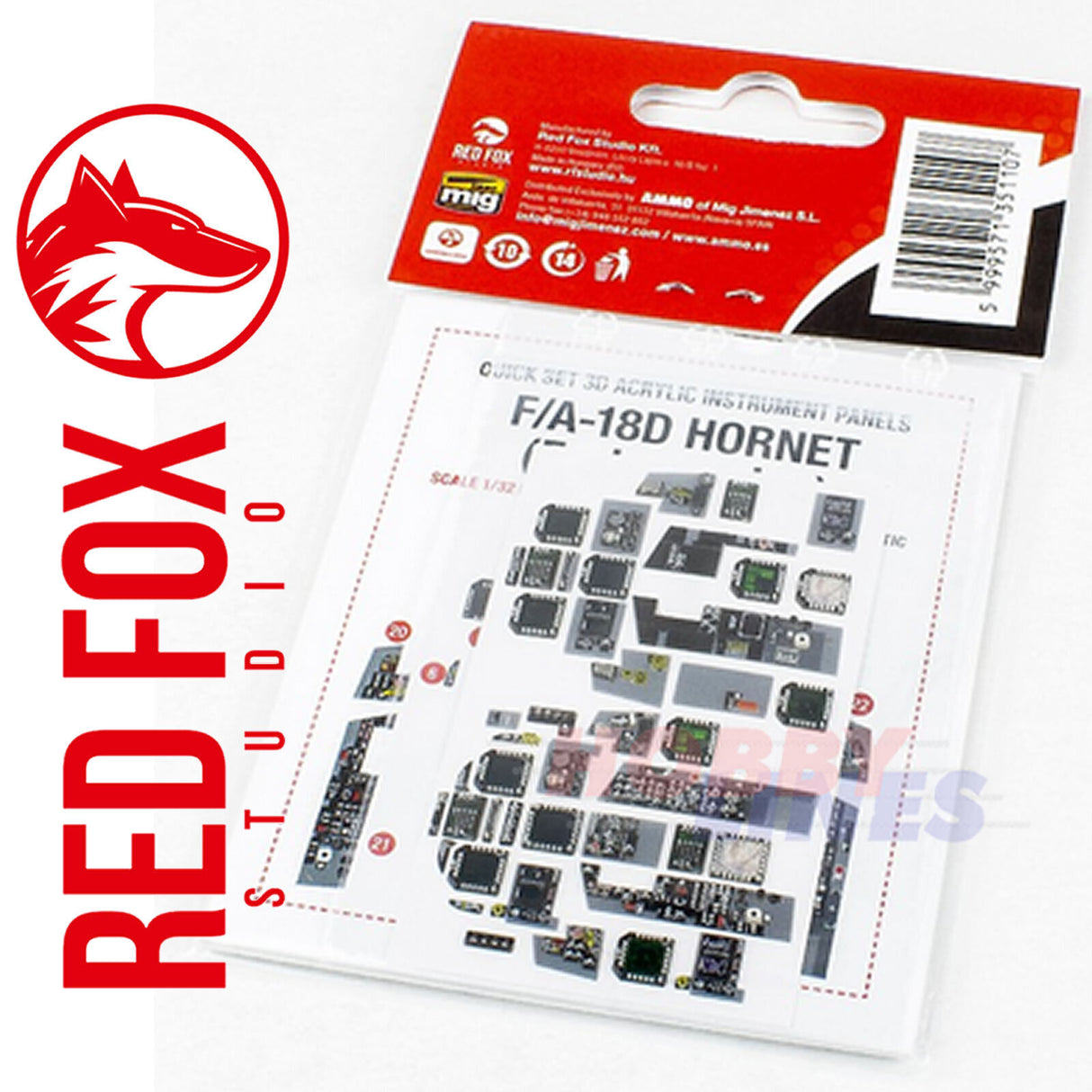 1/32 F/A-18D Early Hornet (for Academy/Kinetic kit)