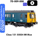 Class 121 55024 BR Blue Diesel | Dapol | 7D-009-008