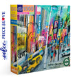eeBoo TIMES SQUARE 1000 pc Square Jigsaw Puzzle Super Deluxe PZTTMS