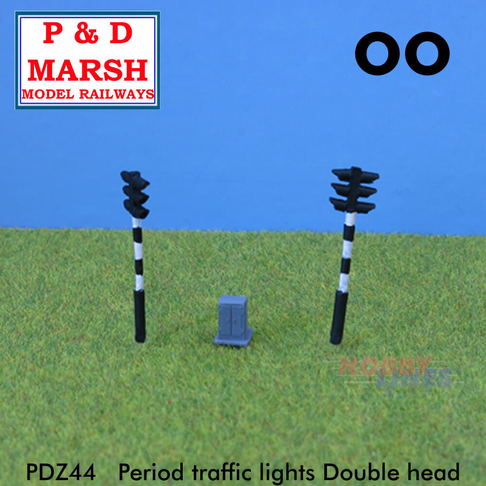 1930-73 Period Traffic Lights - Double head | P&D Marsh | Z44
