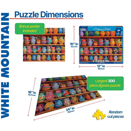 Pretty as a Pitcher - 300pc Puzzle | White Mountain | 2148pz