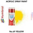 No 69 Yellow 150ML Humbrol Sprays 