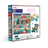 English Seaside Christmas - 1000pc Puzzle | eeBoo | PZT799
