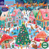 Christmas Flight - 1000pc Puzzle | eeBoo | PZT843