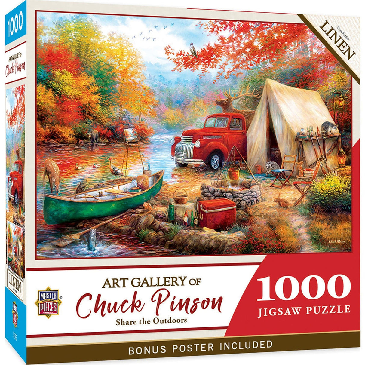 Art Gallery SHARE THE OUTDOORS 1000pc Masterpieces Jigsaw Puzzle 72009