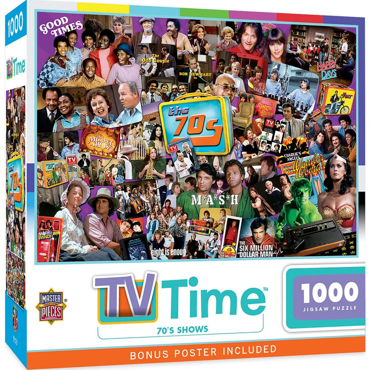 TV TIME 70s Shows 1000pc Masterpieces Jigsaw Puzzle 72156