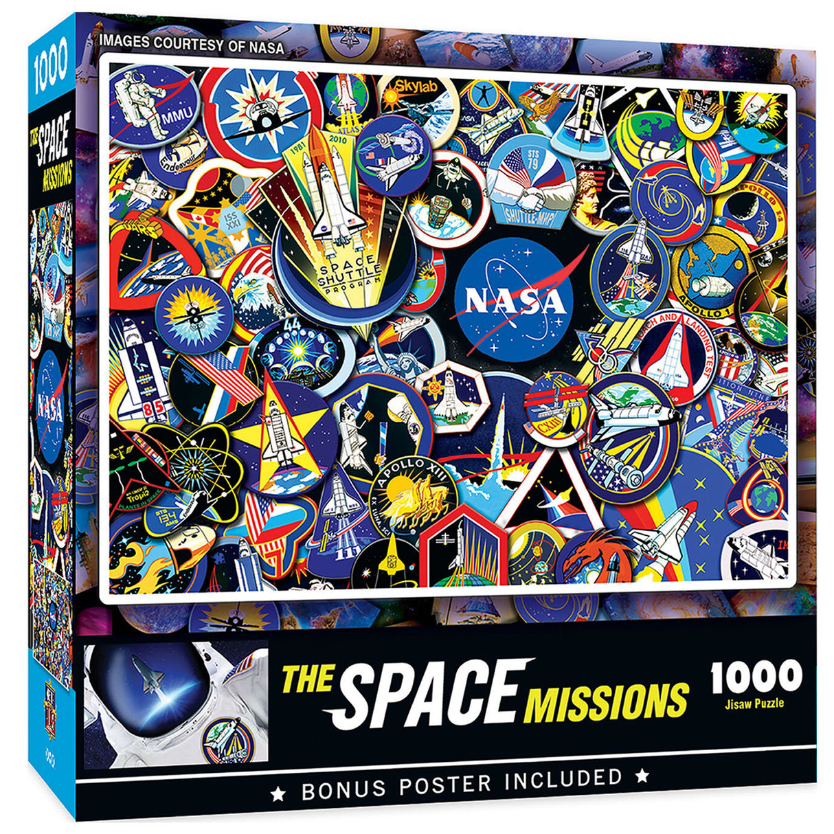 NASA - The Space Missions 1000pc Masterpieces Jigsaw Puzzle 72208