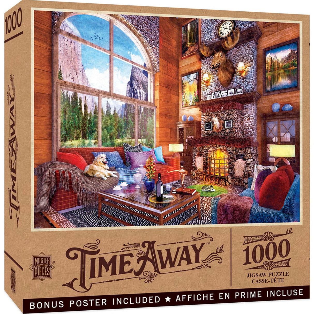 Time Away LUXURY VIEW 1000pc Masterpieces Jigsaw Puzzle 72230