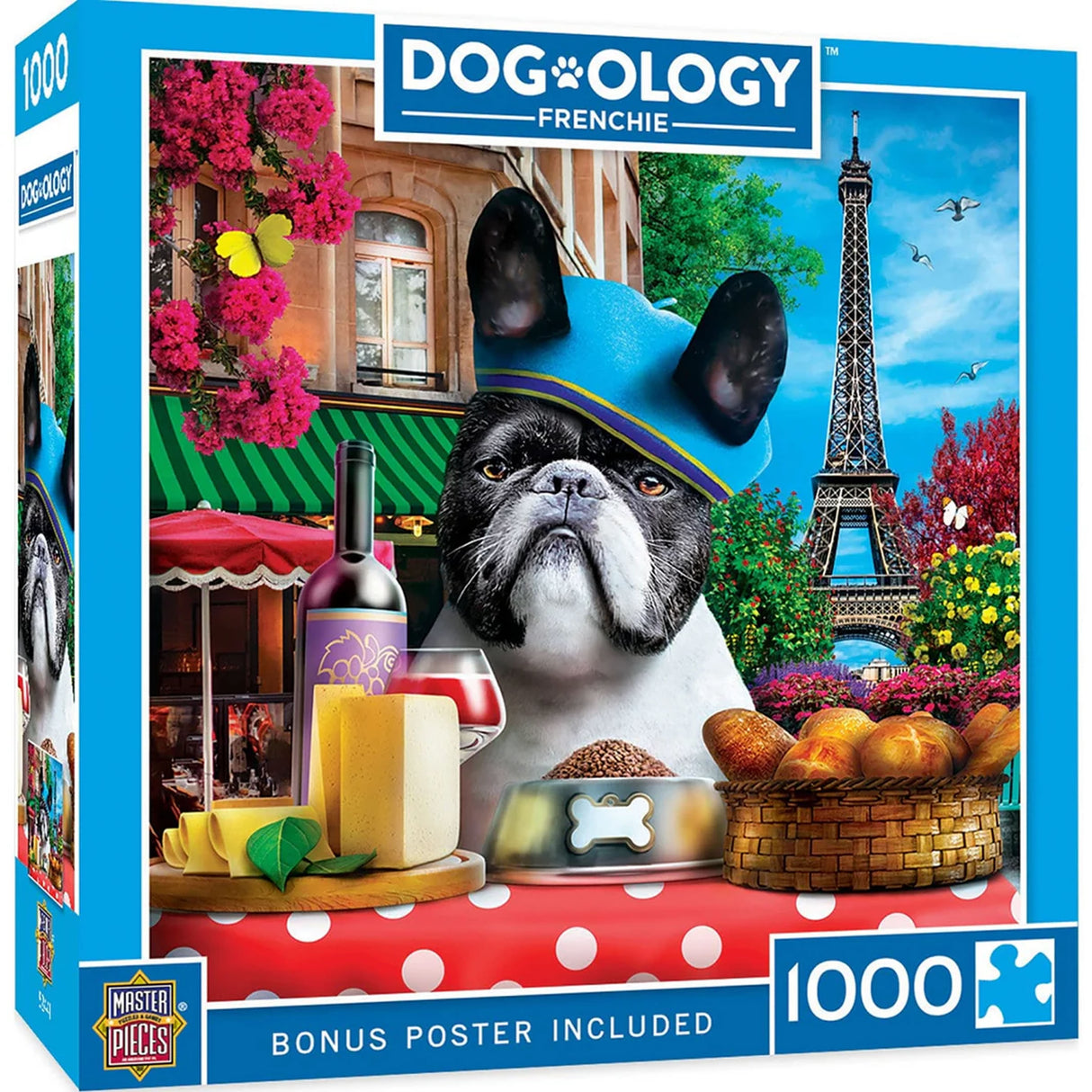 Dog-ology FRENCHIE 1000pc Masterpieces Jigsaw Masterpieces Jigsaw Puzzle 72411