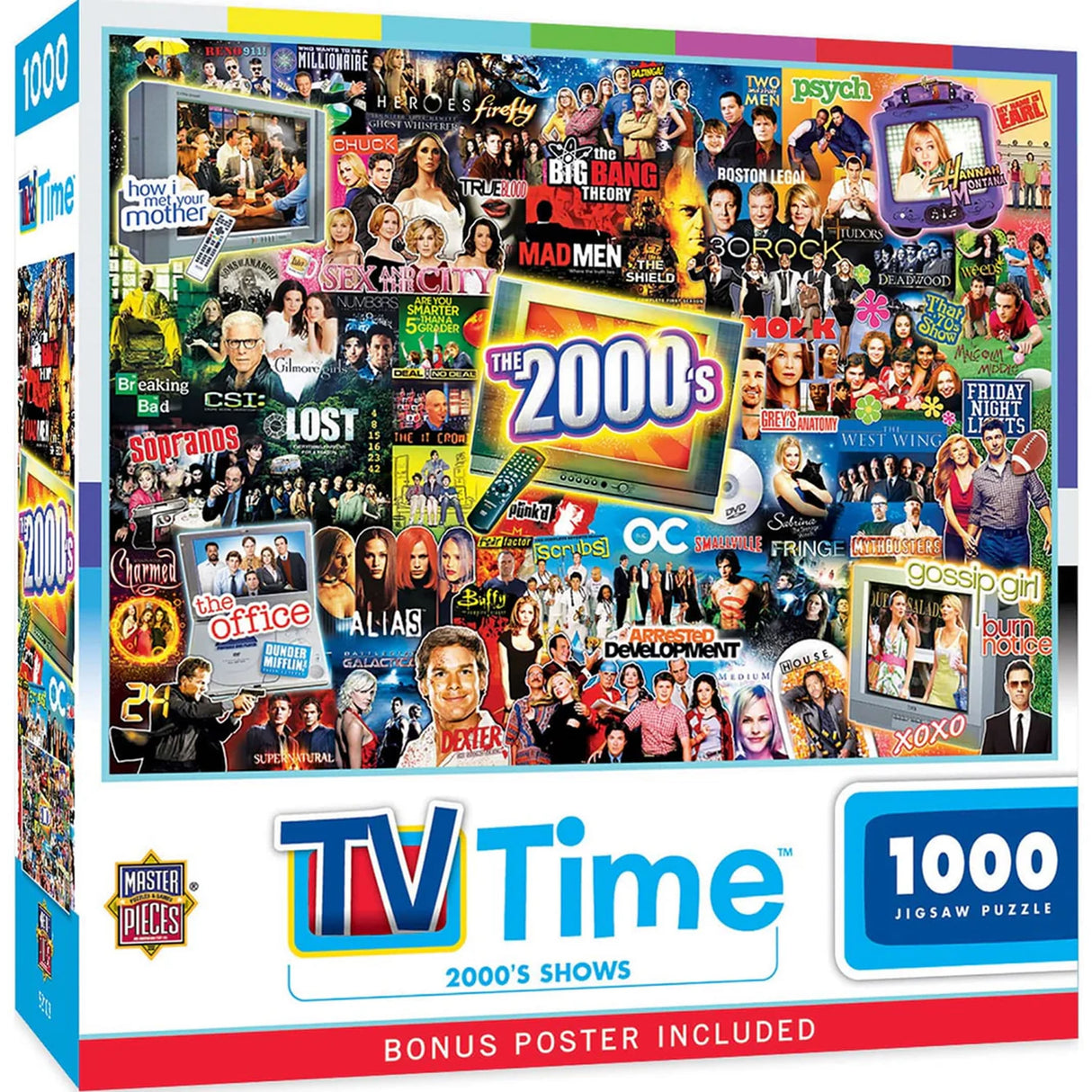 TV Time 2000’s Shows 1000pc Masterpieces Jigsaw Puzzle 72434