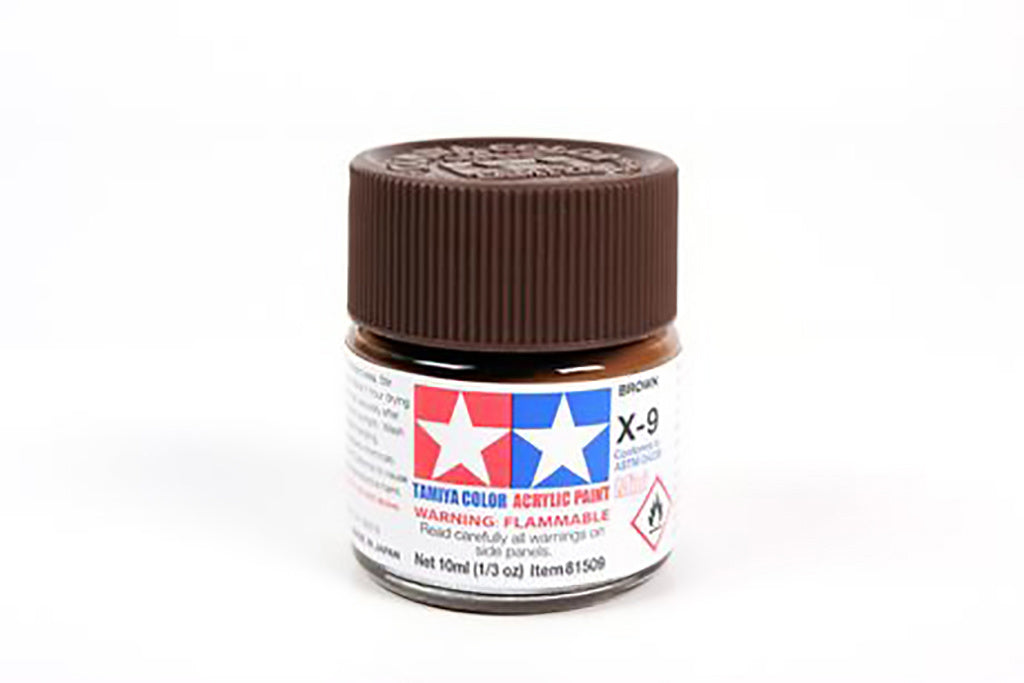 Tamiya Acrylic Mini X-9 Brown