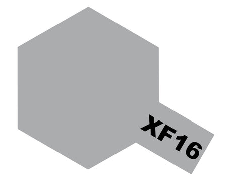 Acrylic Mini Paint - Xf-16 Flat Aluminium | Tamiya | TM81716