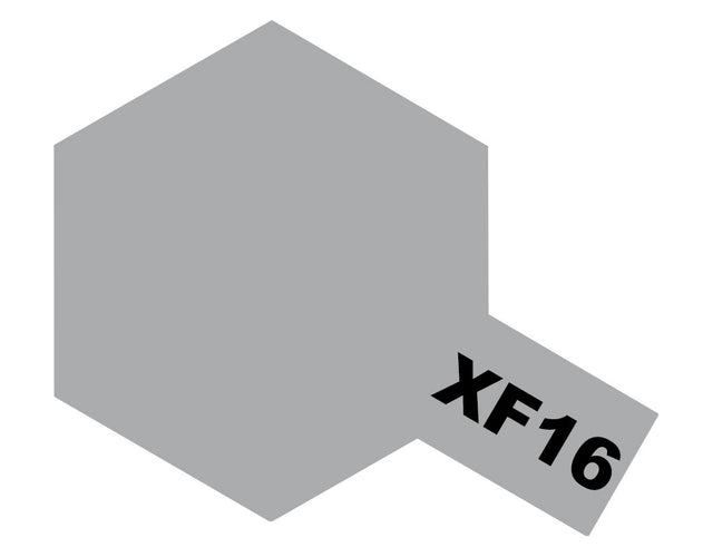Acrylic Mini Paint - Xf-16 Flat Aluminium | Tamiya | TM81716