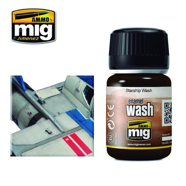 MIG1009 Starship Weathering wash | 35ml jar | Ammo by Mig Jimenez