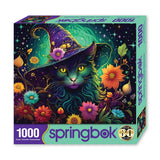 ENCHANTED CAT LIMITED RELEASE 1000pc SPRINGBOK Jigsaw Puzzle 11256