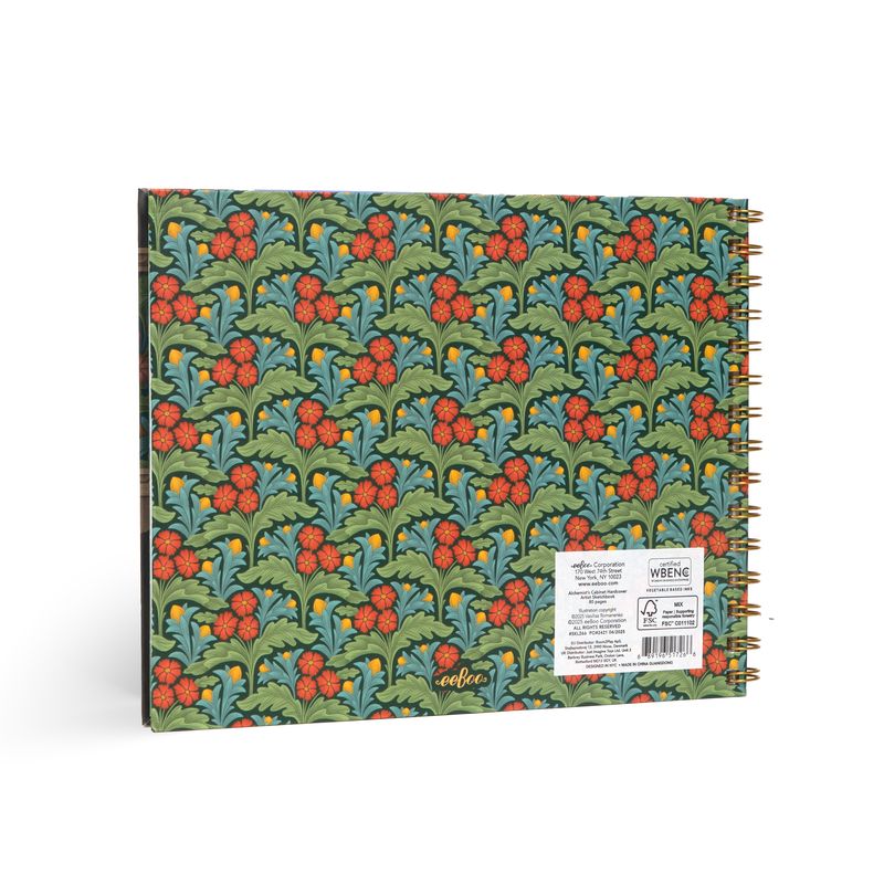 Alchemist's Cabinet Hardcover Artist Sketchbook - 80pg | eeBoo | SKL266