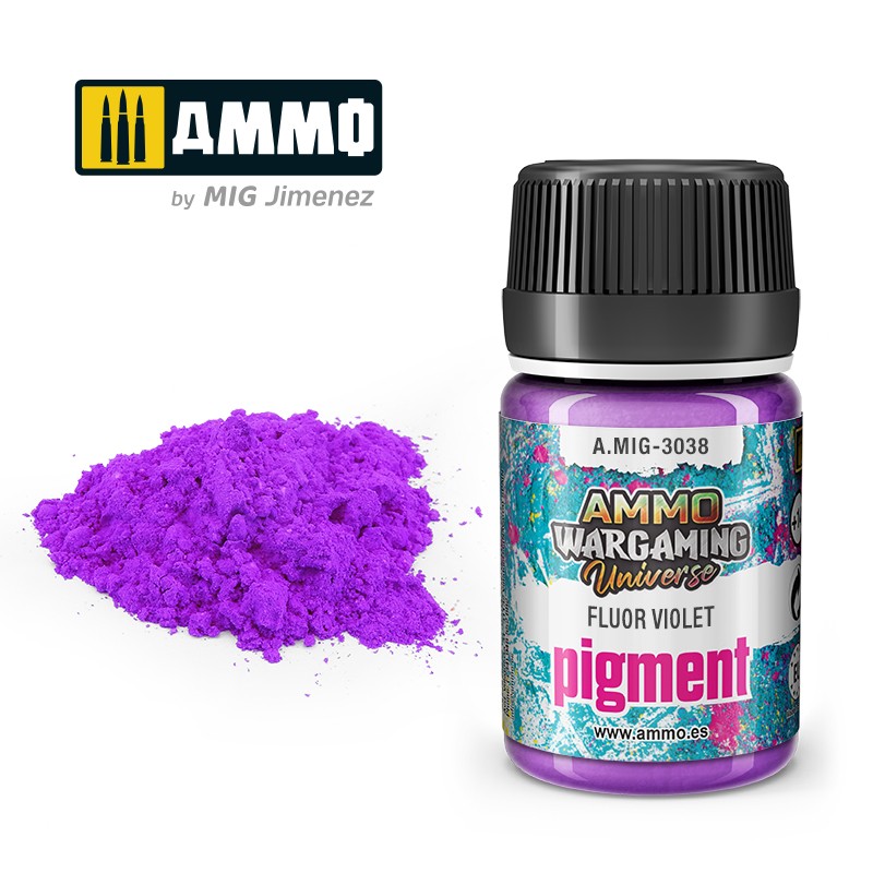  Wargaming Universe - Pigment Fluor Violet -35ml | Ammo by Mig Universe | MIG3038