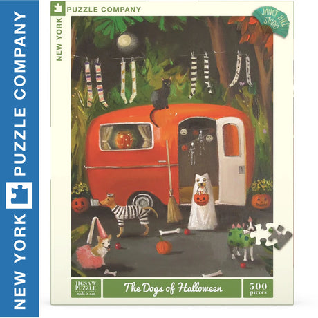 THE DOGS OF HALLOWEEN New York Puzzle Company 500pc 
