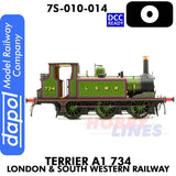 Terrier A1 734 London & South Western Railway - DCC Ready | Dapol | 7S-010-014