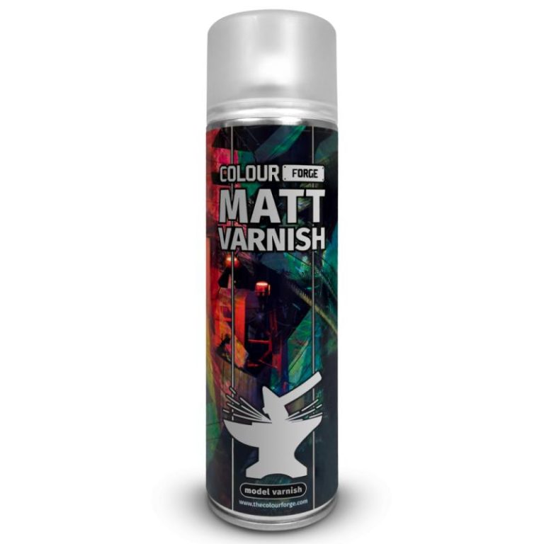 Matt Varnish - 500ml Spray Paint | Colour Forge | TCFSPR004