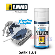 Load image into Gallery viewer, Ammo ACRYLIC FILTER 15ml Full Range of 30 Filter Colours Mig Jimenez
