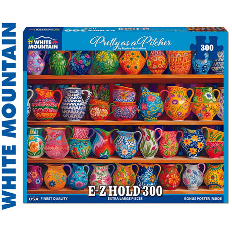 Pretty as a Pitcher - 300pc Puzzle | White Mountain | 2148pz