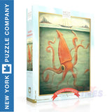KRAKEN UNDERNEATH 500pc jigsaw puzzle NEW YORK Puzzle Company NPZEM1923 -