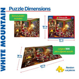 Delivering Gifts - 500pc Puzzle | White Mountain |  1409pz