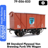 BR Standard Plywood Van Brewdog Punk IPA Wagon 1:43.5 O | Dapol | 7F-056-033