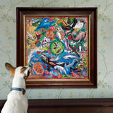 eeBoo WILD WORLD 1000 pc Square Jigsaw Puzzle Super Deluxe PZT114