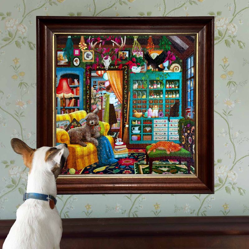 Sorcerer's Den 1000pc Puzzle | eeBoo | PZT471