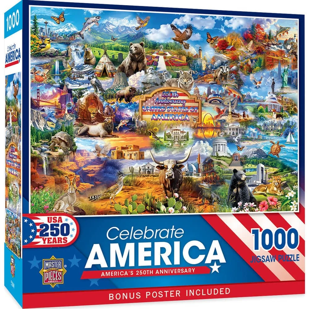 America's 250th Anniversary - 1000pc Puzzle | Masterpieces | MSP-72680