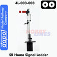 SIGNAL SR HOME Ladder Semaphore Southern Railway LED Dapol 4L-003-003