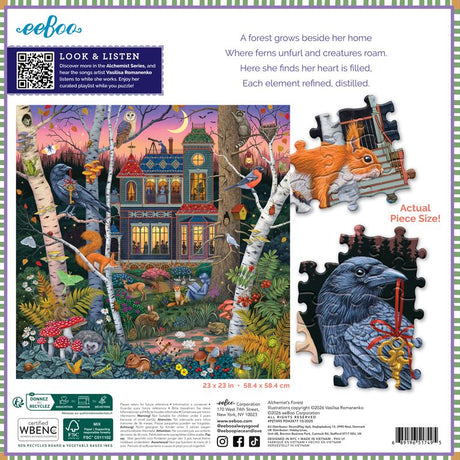 Alchemist's Forest 1000pc Puzzle | eeBoo | PZT495