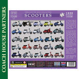 Scooters -  Through the Ages -  Jigsaw Puzzle 1000pc | Coach House Partners | CHP0153